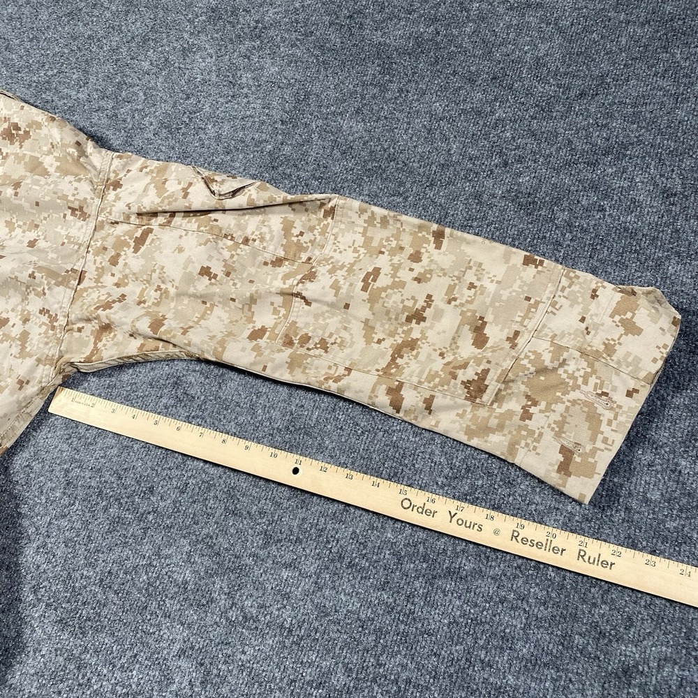 USMC MARPAT Desert Camo Combat Blouse Mens Size Medium Regular American Apparel - Picture 9 of 9